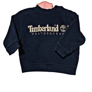 Vintage Kids Timberland Weathergear Navy Crewneck 12 Months
